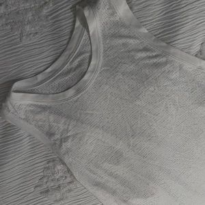 Lulu Lemon White Workout Top